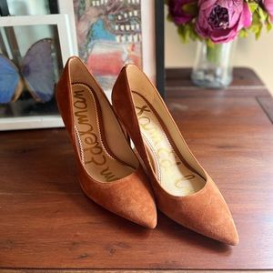 Sam Edelman Warm Rich Brown Pump!
